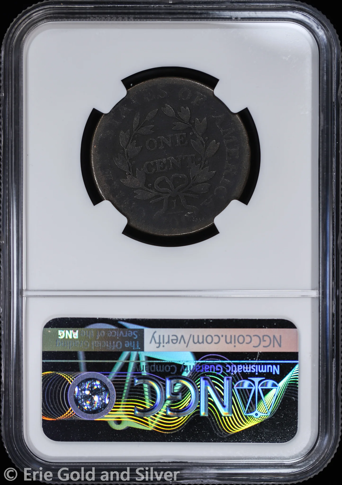 1803 1C Draped Bust Large Cent NGC Good Details