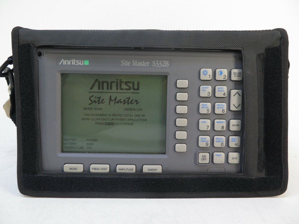 Anritsu Site Master S332B Cable Antenna / Spectrum Analyzer