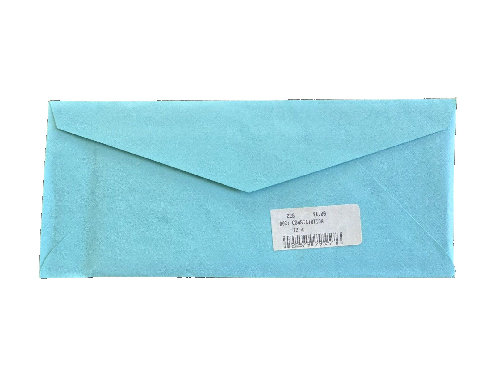 Constitution of the United States 1787 Reproduced on Antiqued Parchment Paper