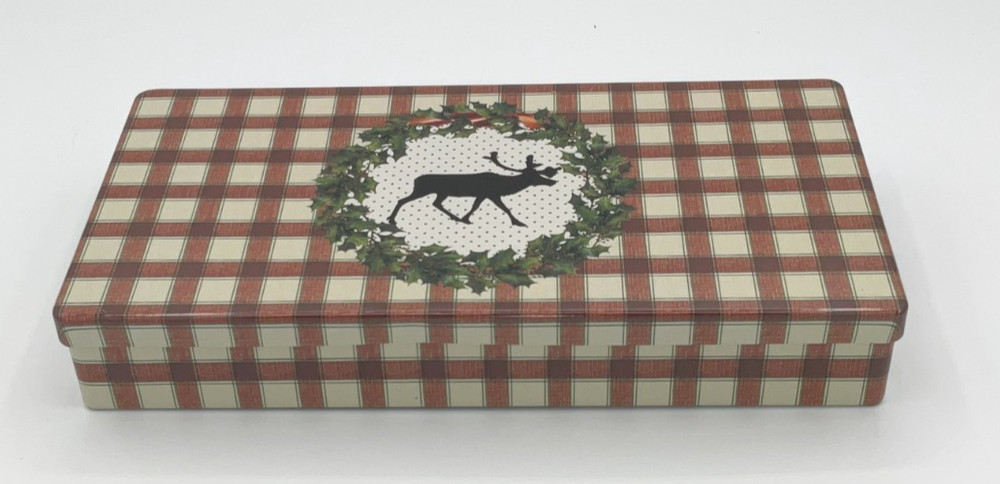 Christmas Cookie Candy Tin