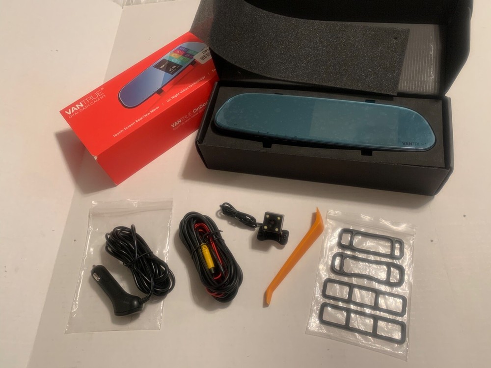 VanTrue Dual DashCam N3,Touch Screen,Night Vision Tech,Smart Gesture Recognition