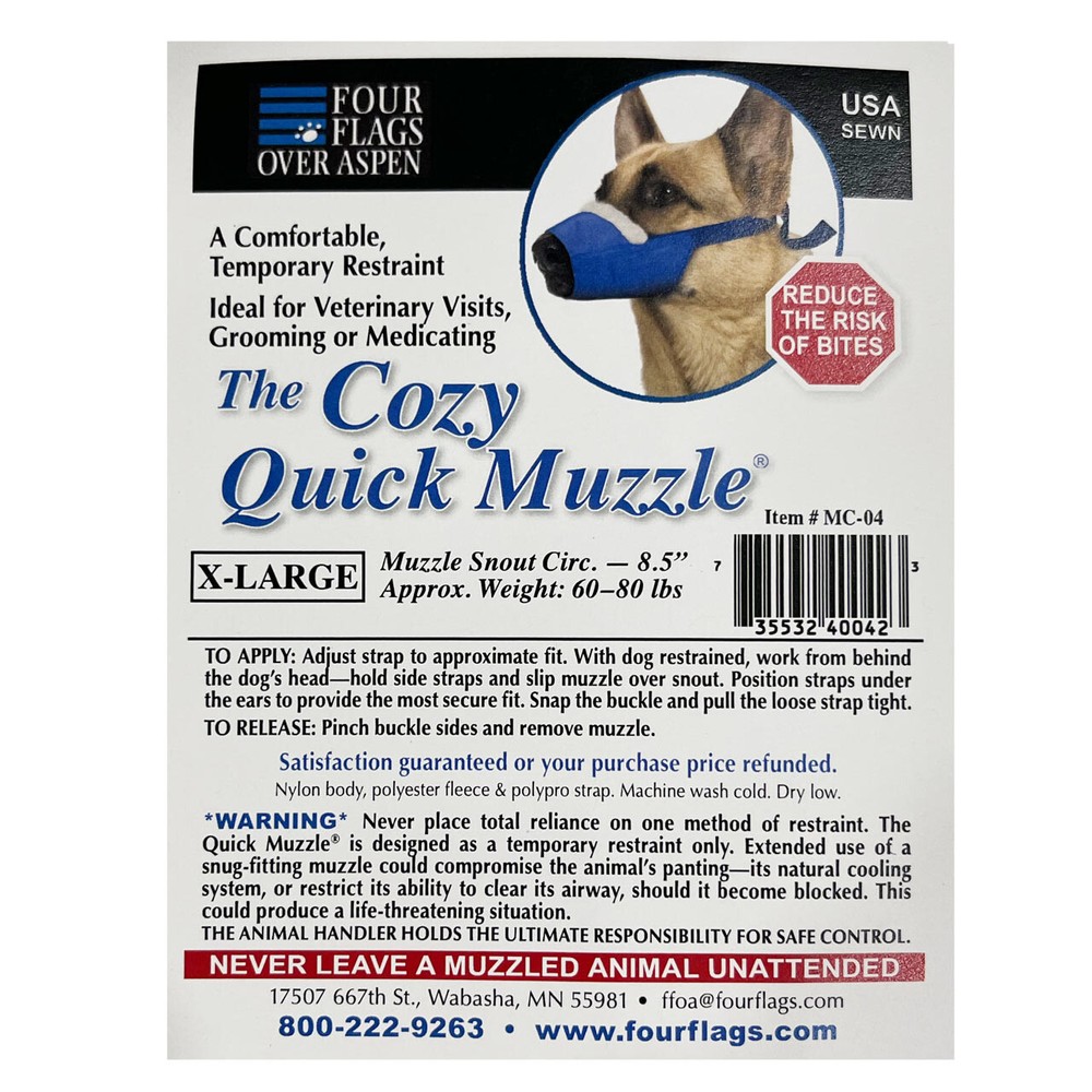 Cozy Quick X-Large Muzzle