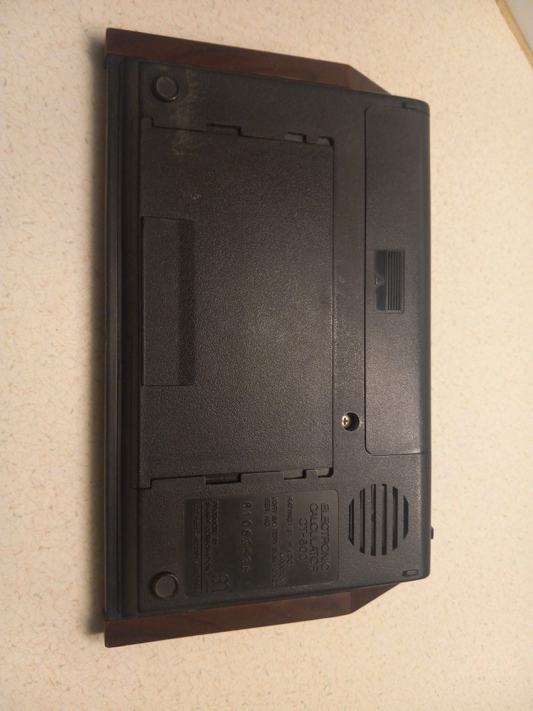 Sharp Elsi Mate CT-600 Calculator - 1970's - Fully Working