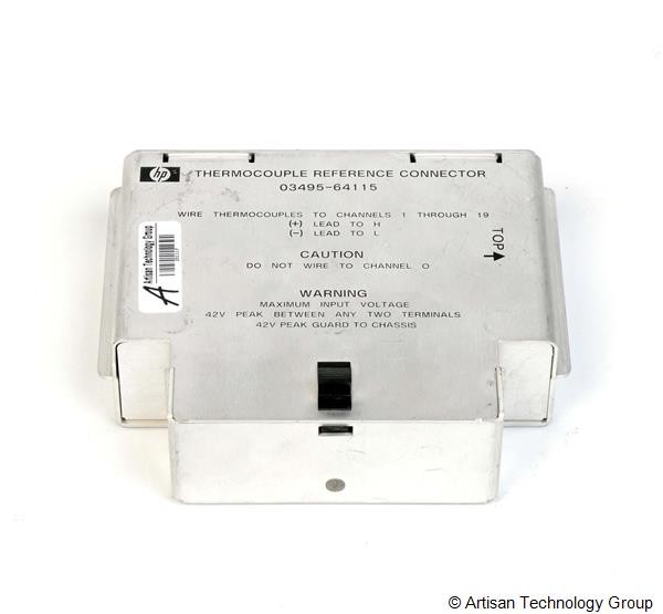 HP 03495-64115 Thermocouple Duo-Decade Reference Connector Assembly