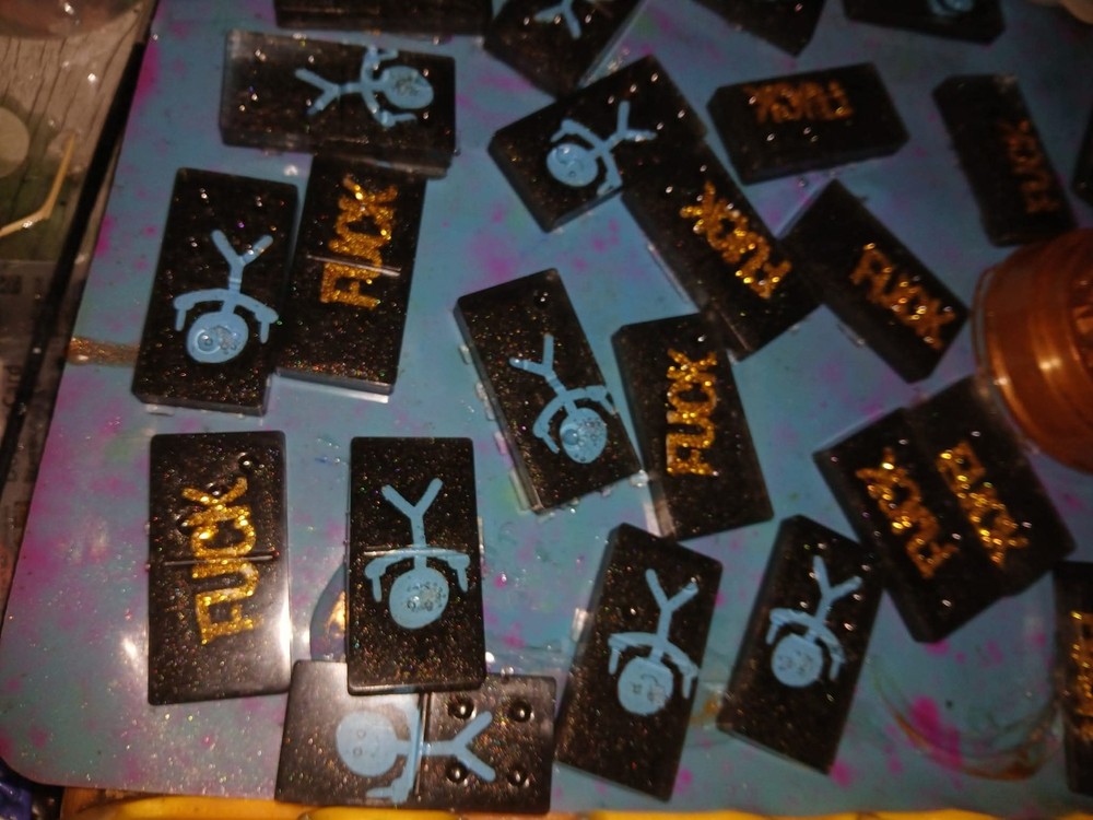 Custom Dominos I Accept Your Design