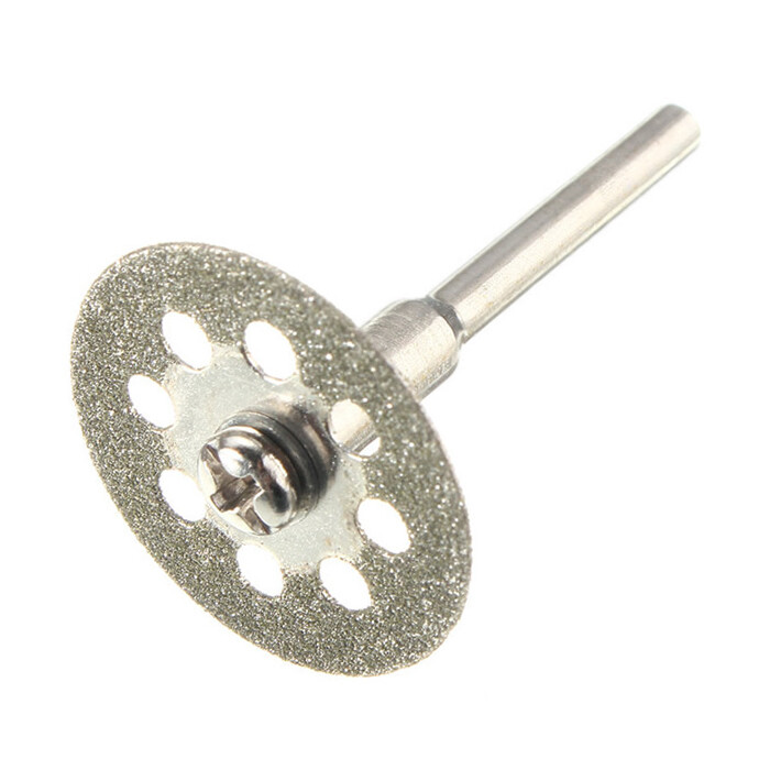 30pc Diamond Cutting Wheels + 5pc Bur Bits - For Dremel Rotary Tool - 35pc Set!