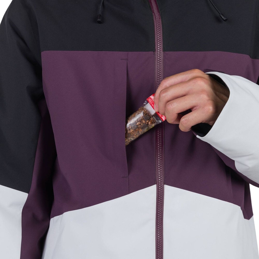Rossignol Corbet's Men's Winter Jacket, Mulberry, Medium