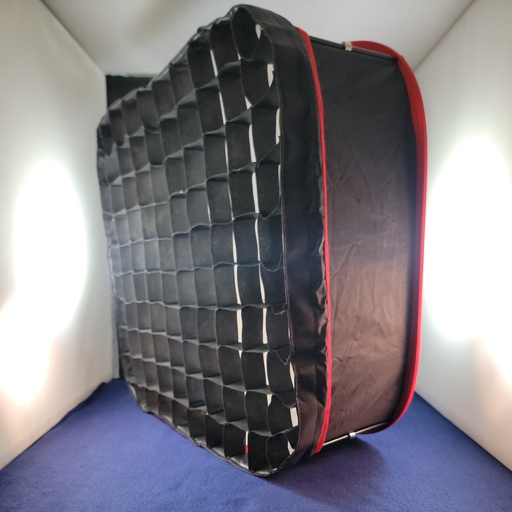 Kamerar Dfuse LED Collapsible Softbox Foldable, Portable Diffuser with grid