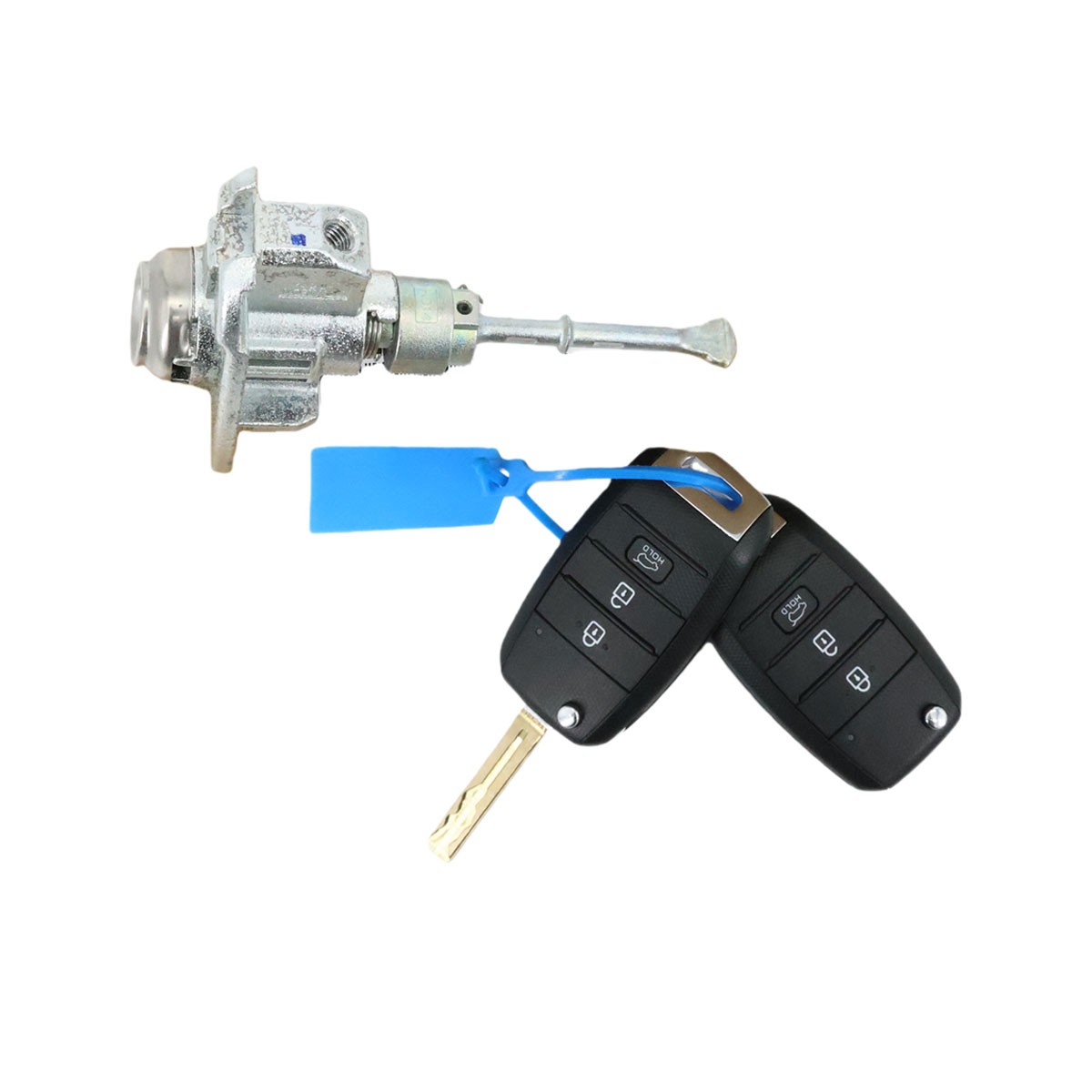 For Kia Sportage 2017 - 2022 Left Door Lock & Key Cylinder Set 81970-D9A00