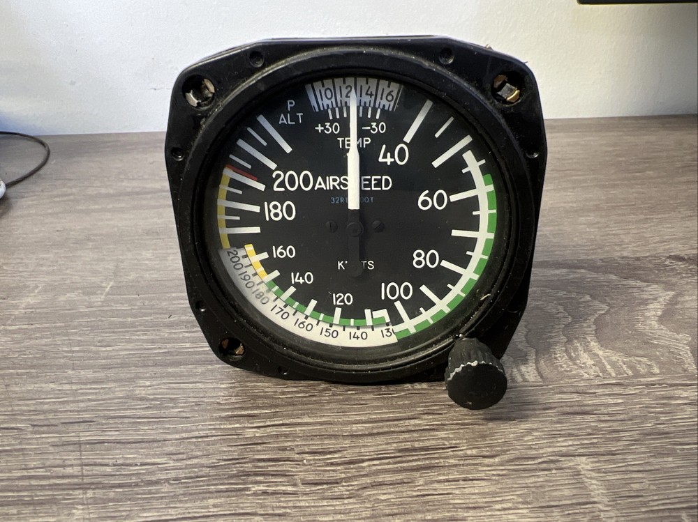 United Instruments, Inc. Airspeed Indicator P/N: 8125