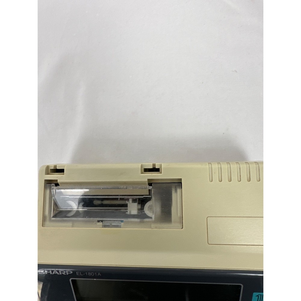 Sharp EL-1801A Calculator UNTESTED FOR PARTS ONLY