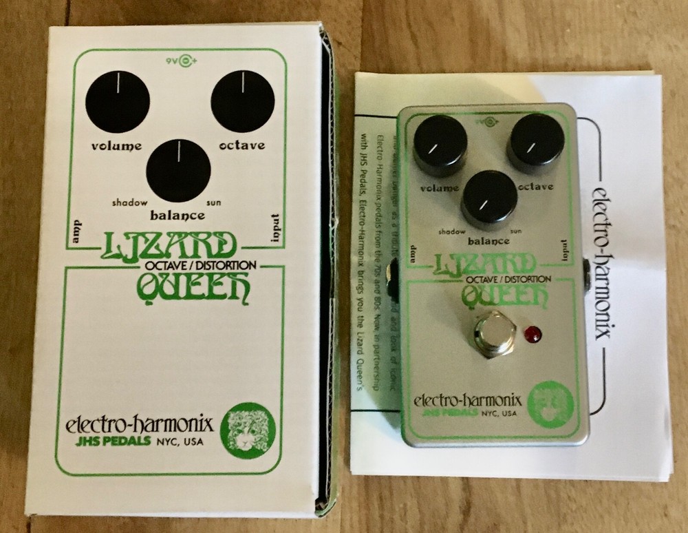 Electro Harmonix Lizard Queen Octave / Distortion Effects Pedal - EHX