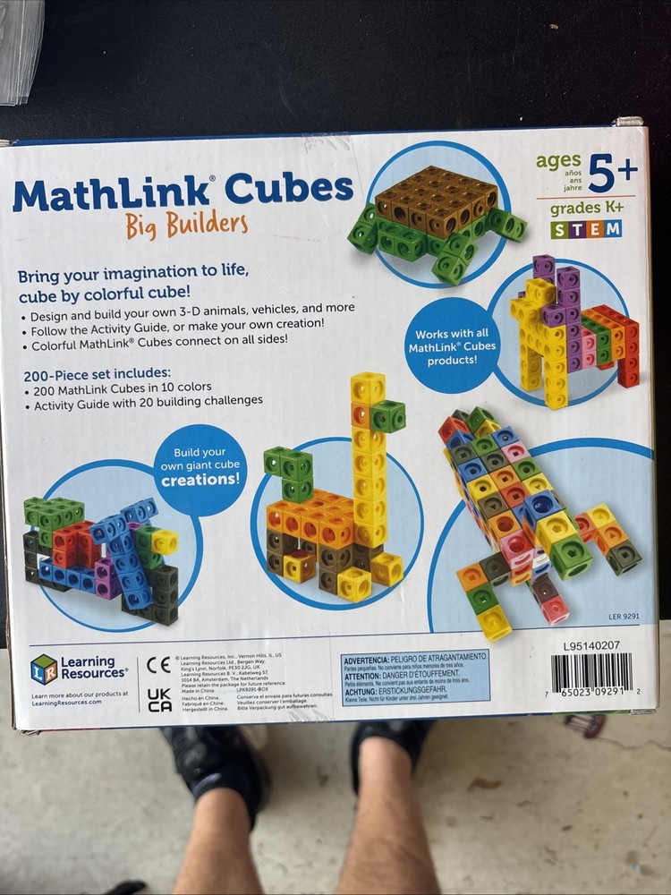 Learning Resources Mathlink Cubes