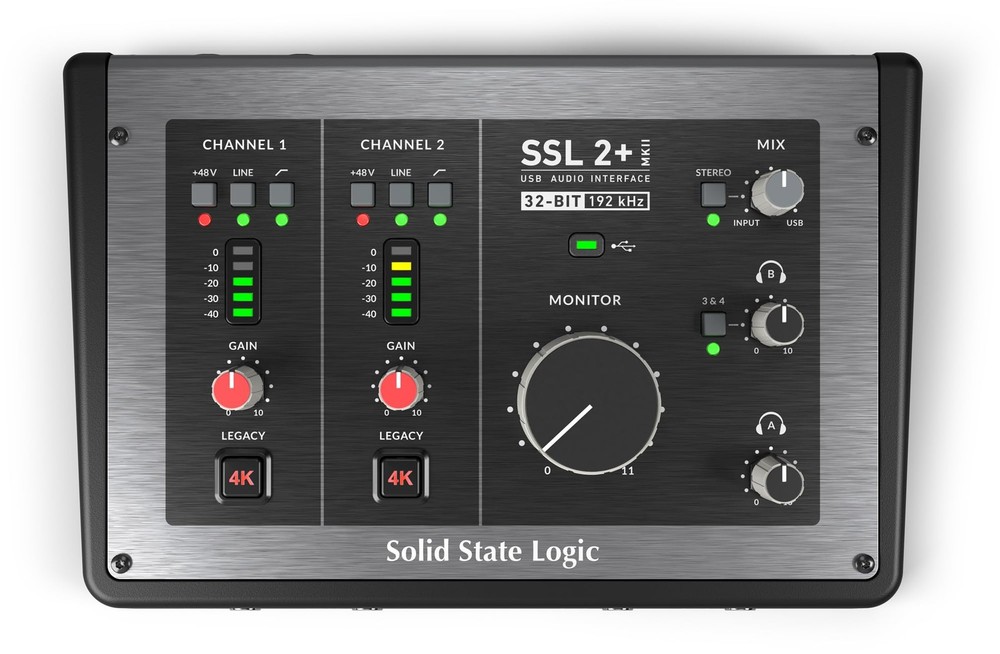 Solid State Logic SSL 2 Plus MKII USB Audio Interface - New! - ProSoundUniverse.