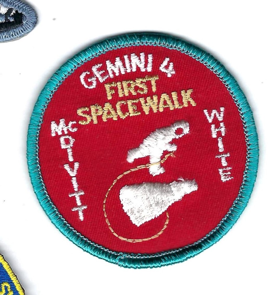 PATCH NASA GEMINI 4 FIRST SPACEWALK COMMERATIVE     JP-12