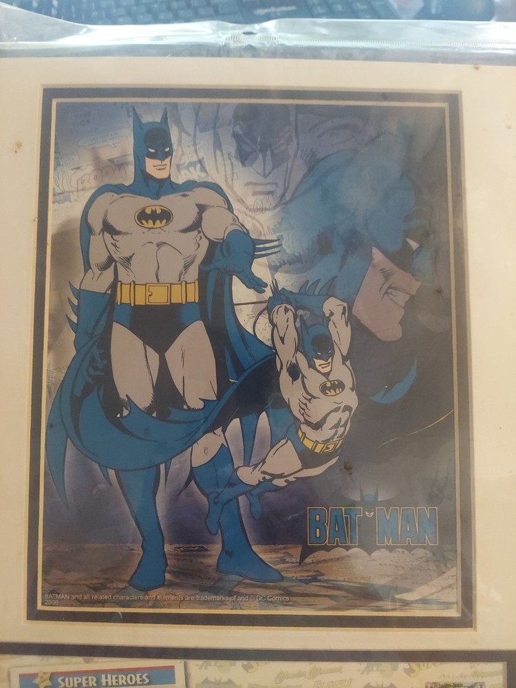 DC comics BATMAN SDCC EXCLUSIVE COMPOSITE USPS POSTAL 1st DAY ISSUE STAMP ART