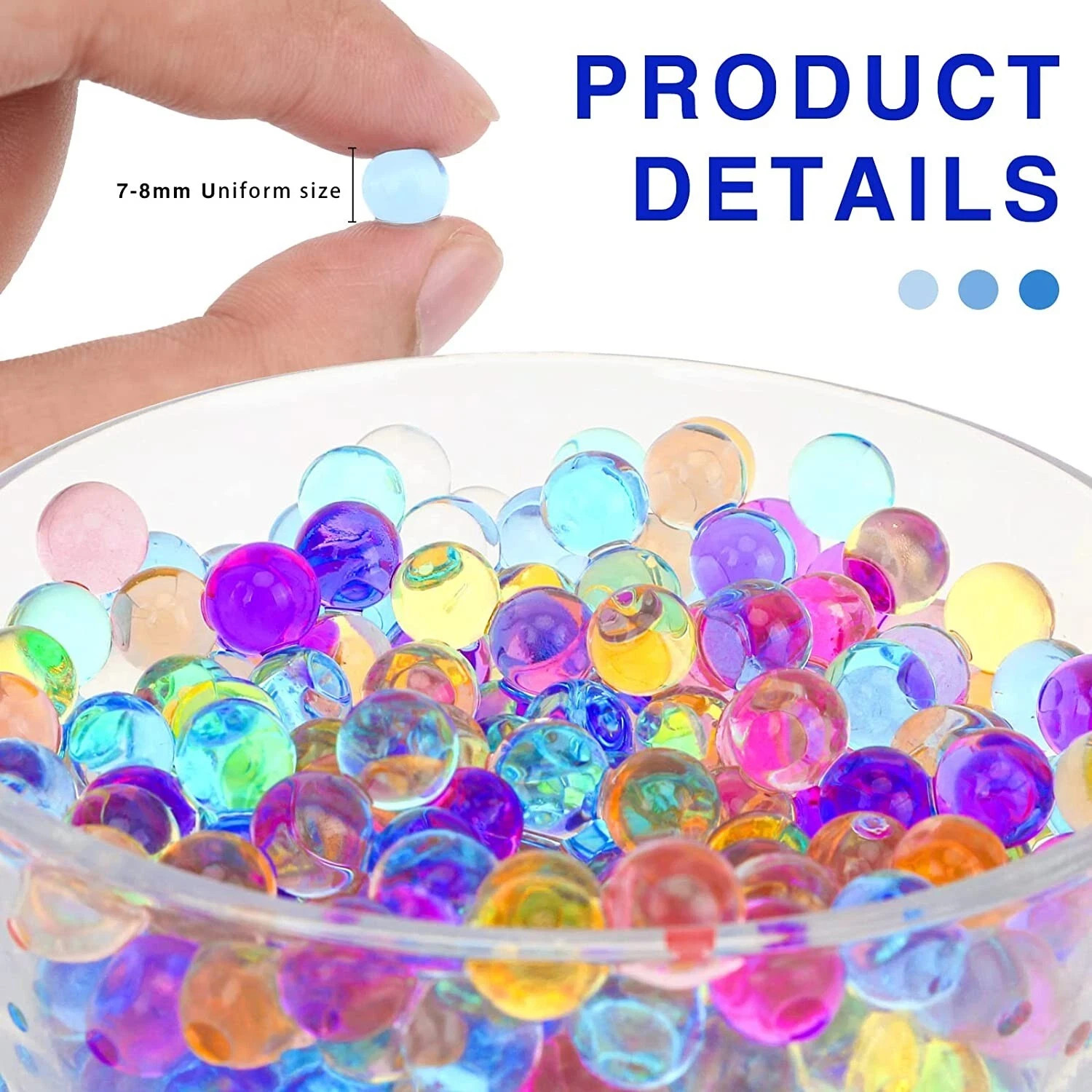 100K pcs Orbeez Waterball COLOUR SELECTION Gel Water Bead Vase Filler Soil