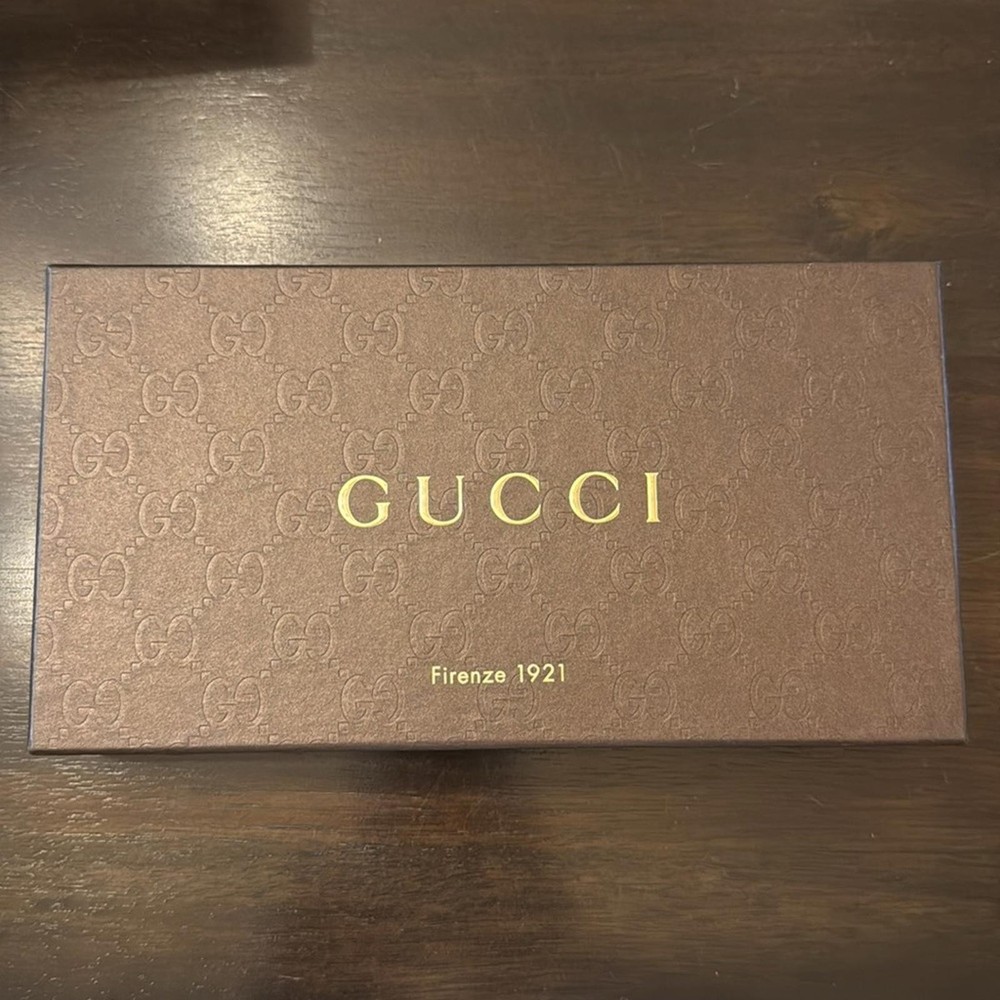 GUCCI Horse Bit Leather Notebook Cover Set