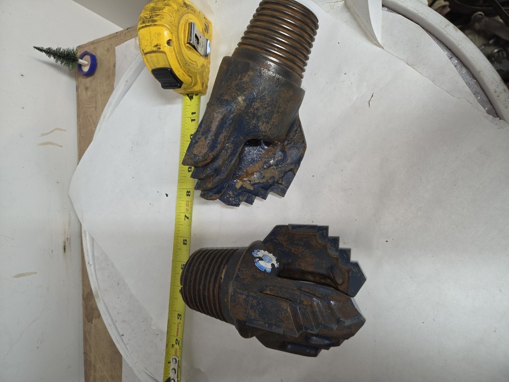 Two Bits-  4-3/4" - 3 Blade Carbide Step Bit 2 3/8" pin
