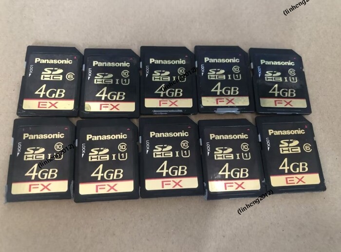 10PCS  Panasonic 4GB SD CARD