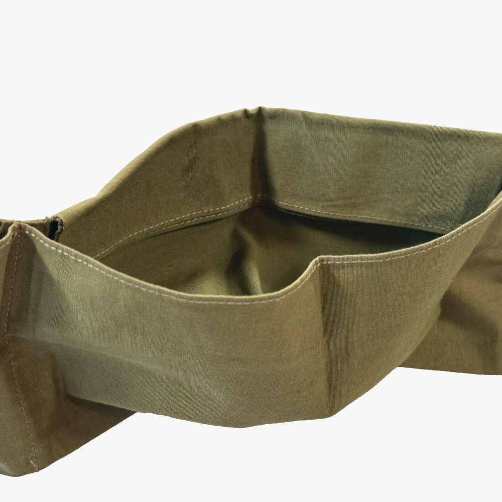 Schaffer Secret Service Belt vintage size medium olive green fabric American