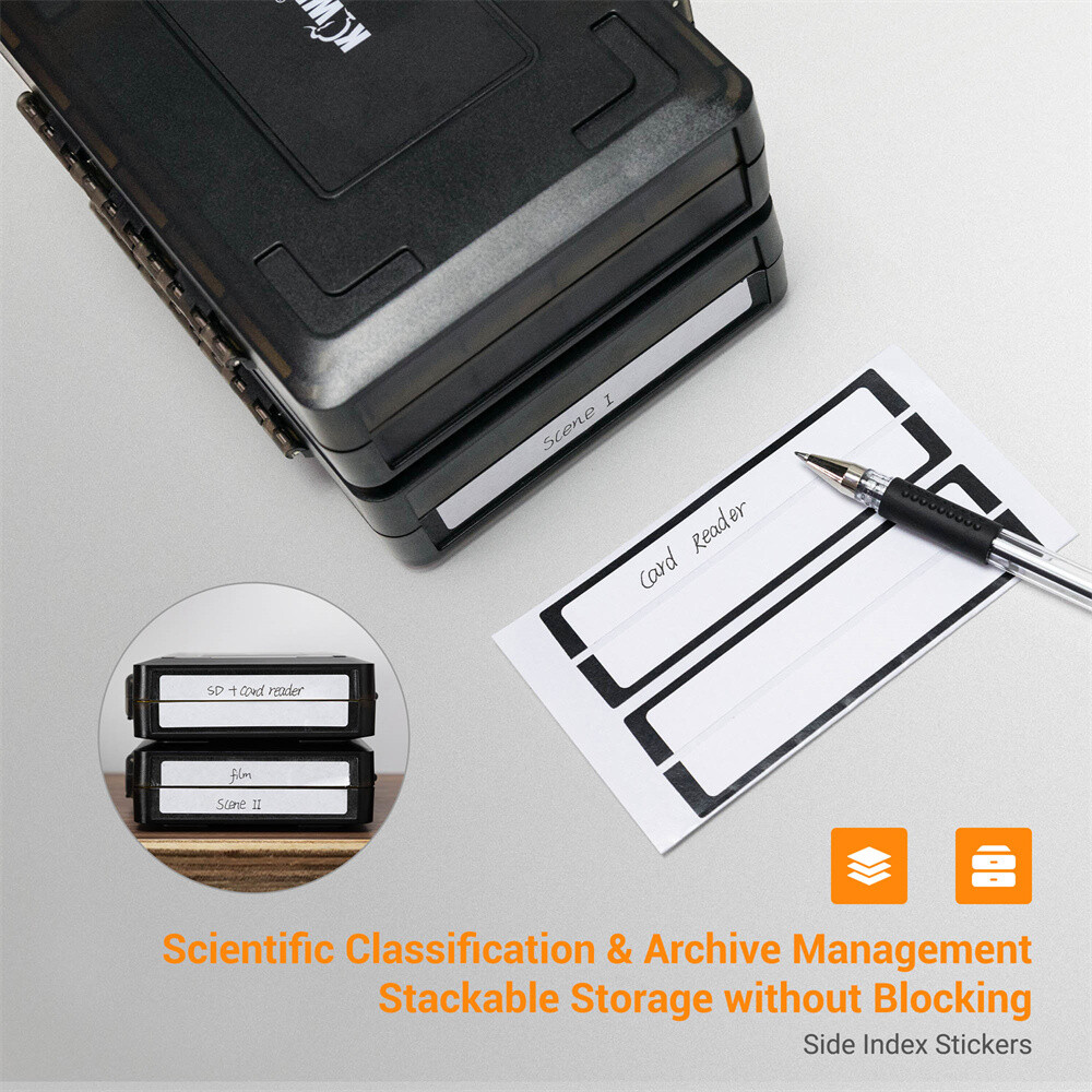 Memory Card Case Storage Holder for 16 USB Flash Drive Thumb +30 SD CF Type A
