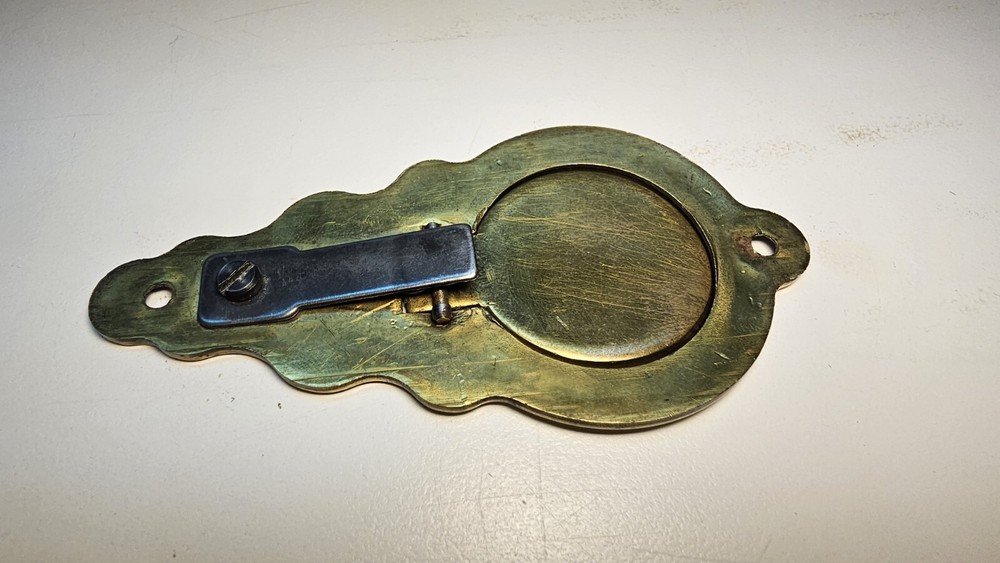 CVA Hawken Sidelock Muzzleloader Rifle Brass Patchbox With Screws (K)