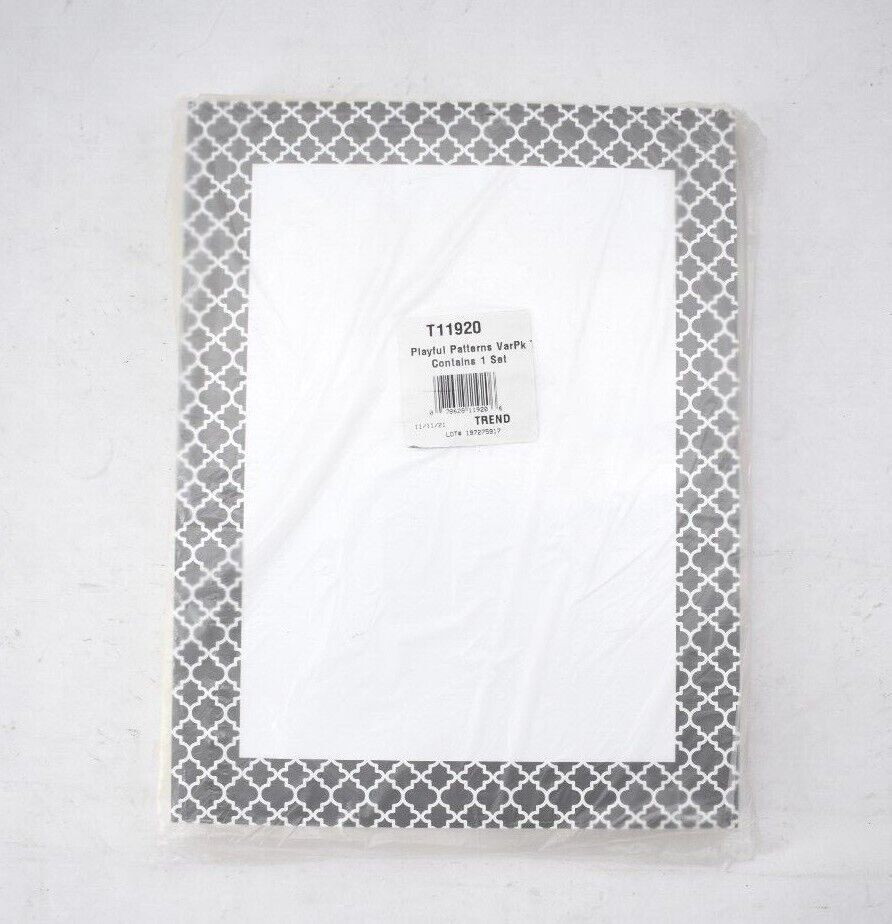 Trend Copy & Multipurpose Letter Paper Playful Border Patterns Variety Pack