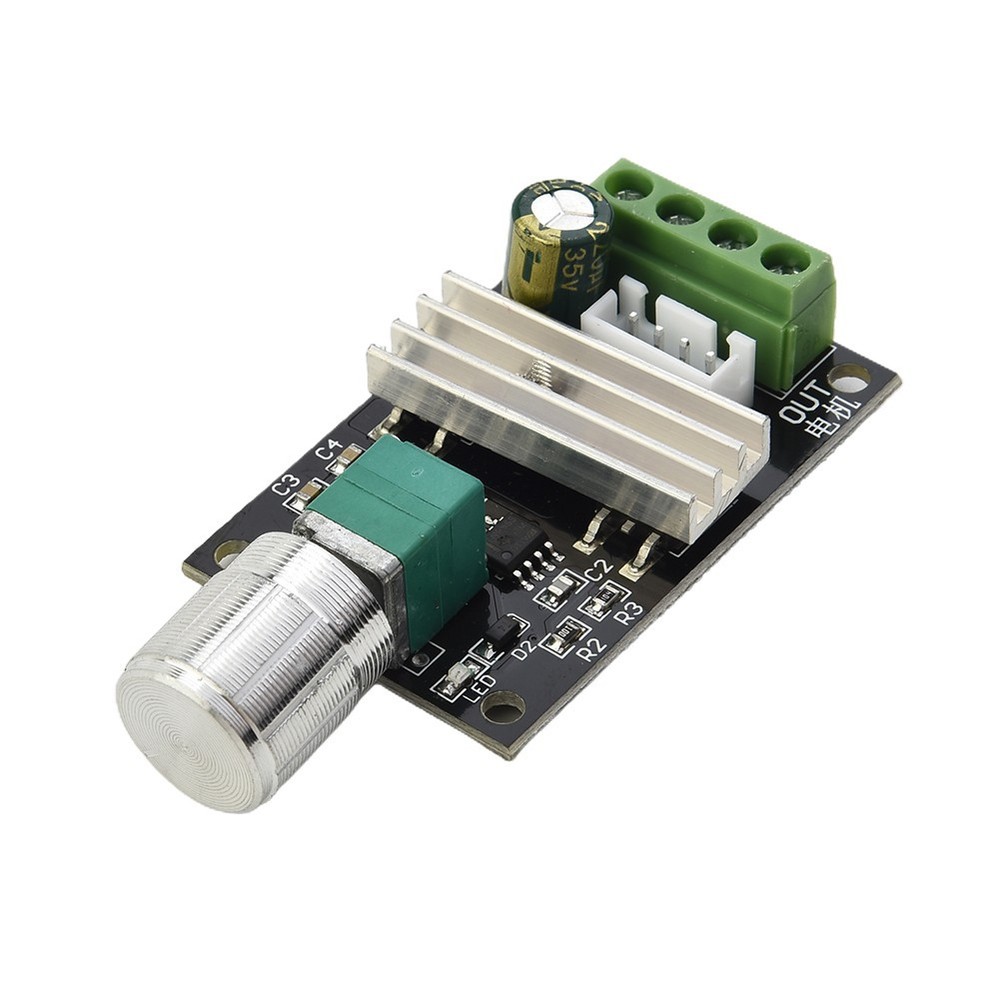 Switch Speed Controller Motor Regulator 6V 12V 24V 28V DC 3A For DC Motor