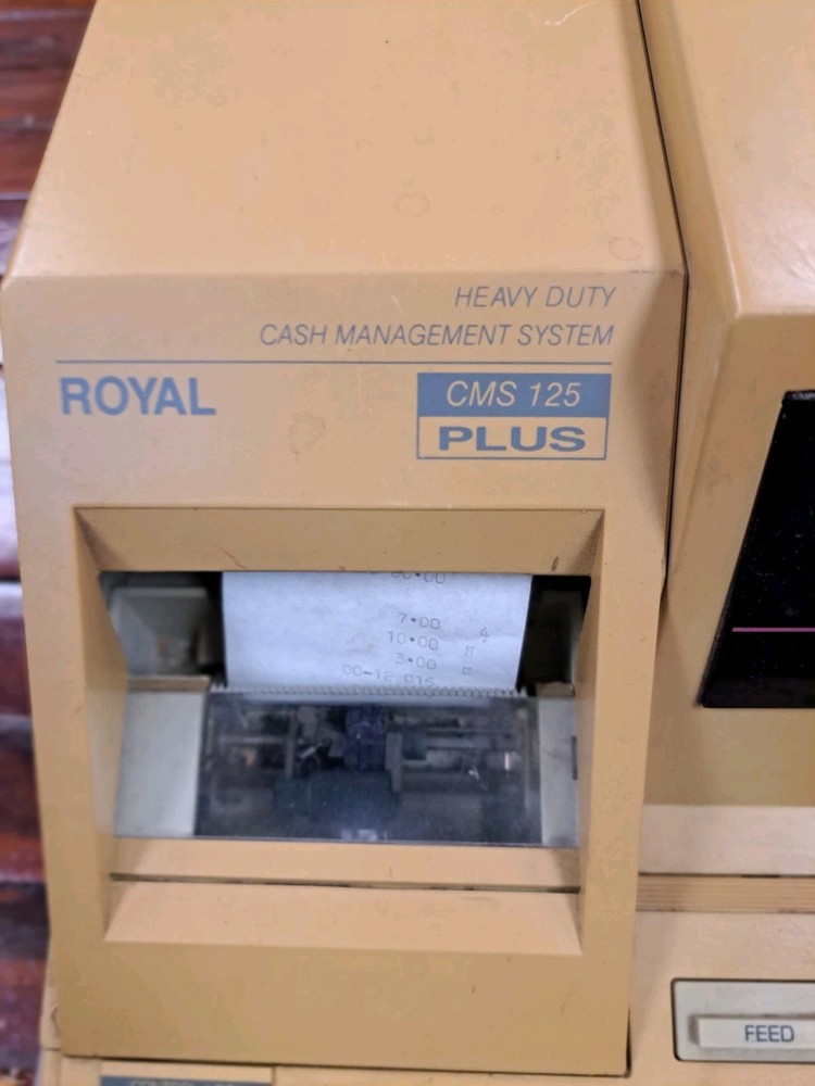 Royal CMS 125 PLUS Cash Register Management System Functional
