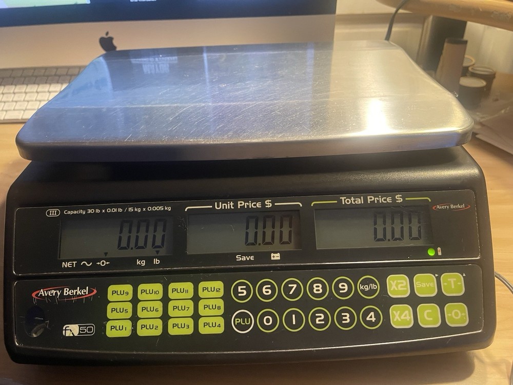 Avery Berkel Scale Model FX 50 (30lb) Tested