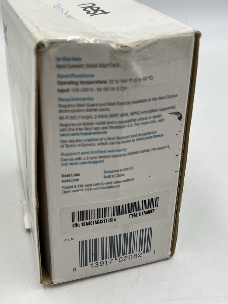 Google Nest H17000EF Google Nest Connect Range Extender - White