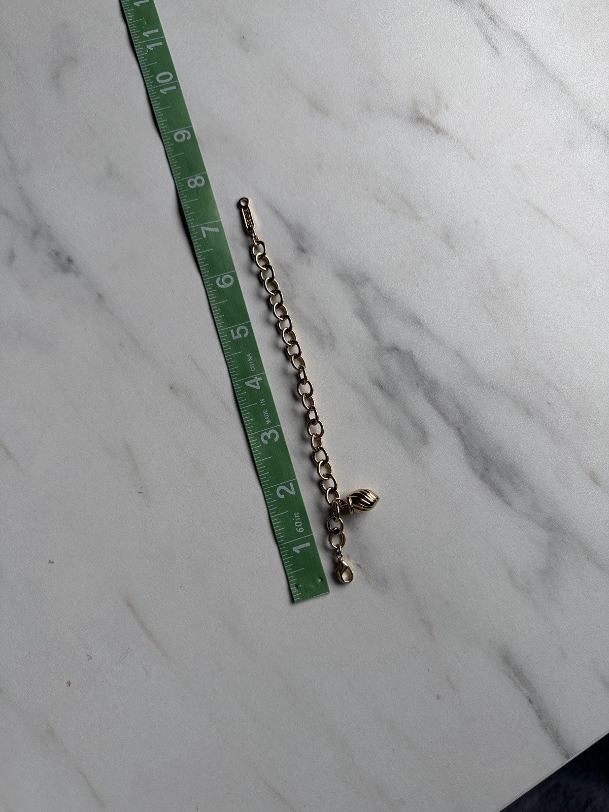 Vintage Napier Bracelet Goldtone Charm Link Chunky