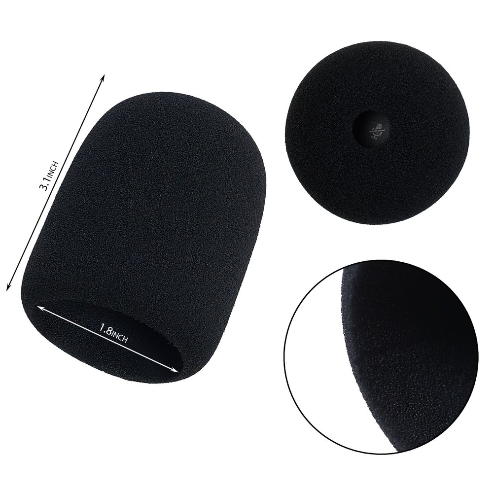Sound Addicted Foam Windscreen Compatible with HyperX SoloCast
