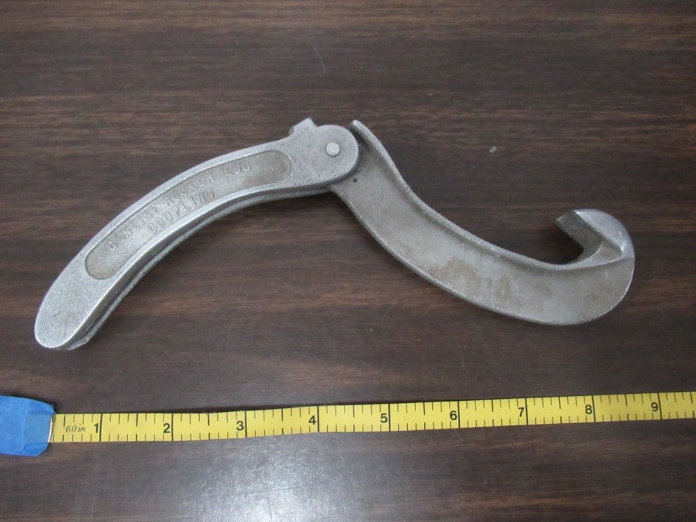 Vintage Akron Lug Coupling Fire Dept Fireman tool NICE
