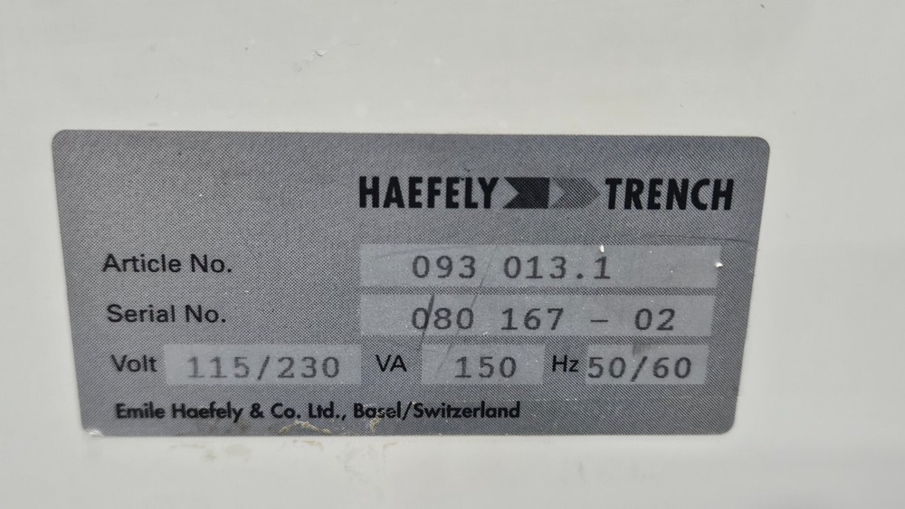 HAEFELY PLINE1610 (Interrupt Tester)