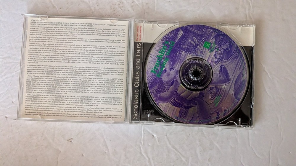 Franklin's Reading World CD-ROM PC Software Scholastic 1995 Windows 95