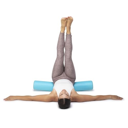 PRO-Roller Super Soft Density Foam Roller 36 in - Light Blue Low Density Foam