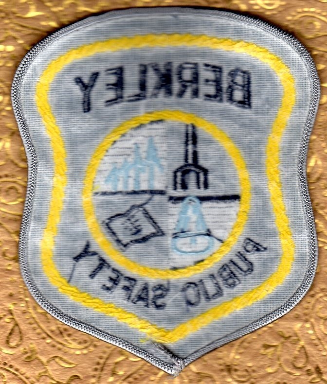 Berkley Michigan Police Shoulder Patch
