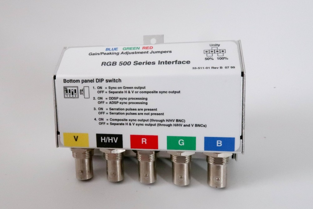 EXTRON RGB 500 Series Interface NEW