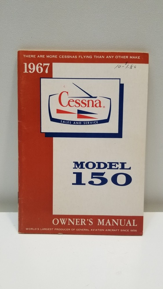 Vintage Cessna Manuals