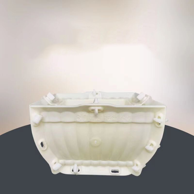 Concrete Outdoor Planter Plastic Mold Large Flower Bonsai Ornate Pot Cast Moulds