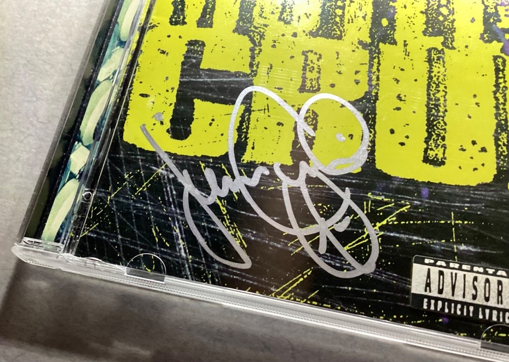 Authentic Motley Crüe CD signed by John Corabi in silver pen….don't pay $100+