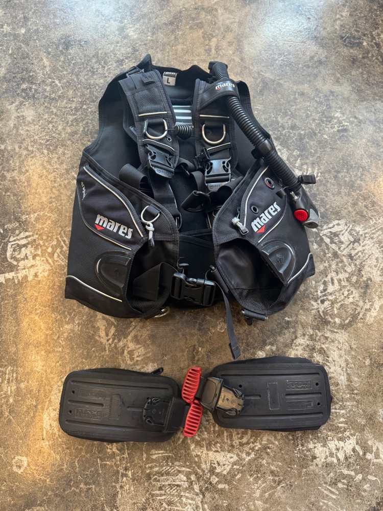 Mares Dragon Large SLS BCD - Back Protection System