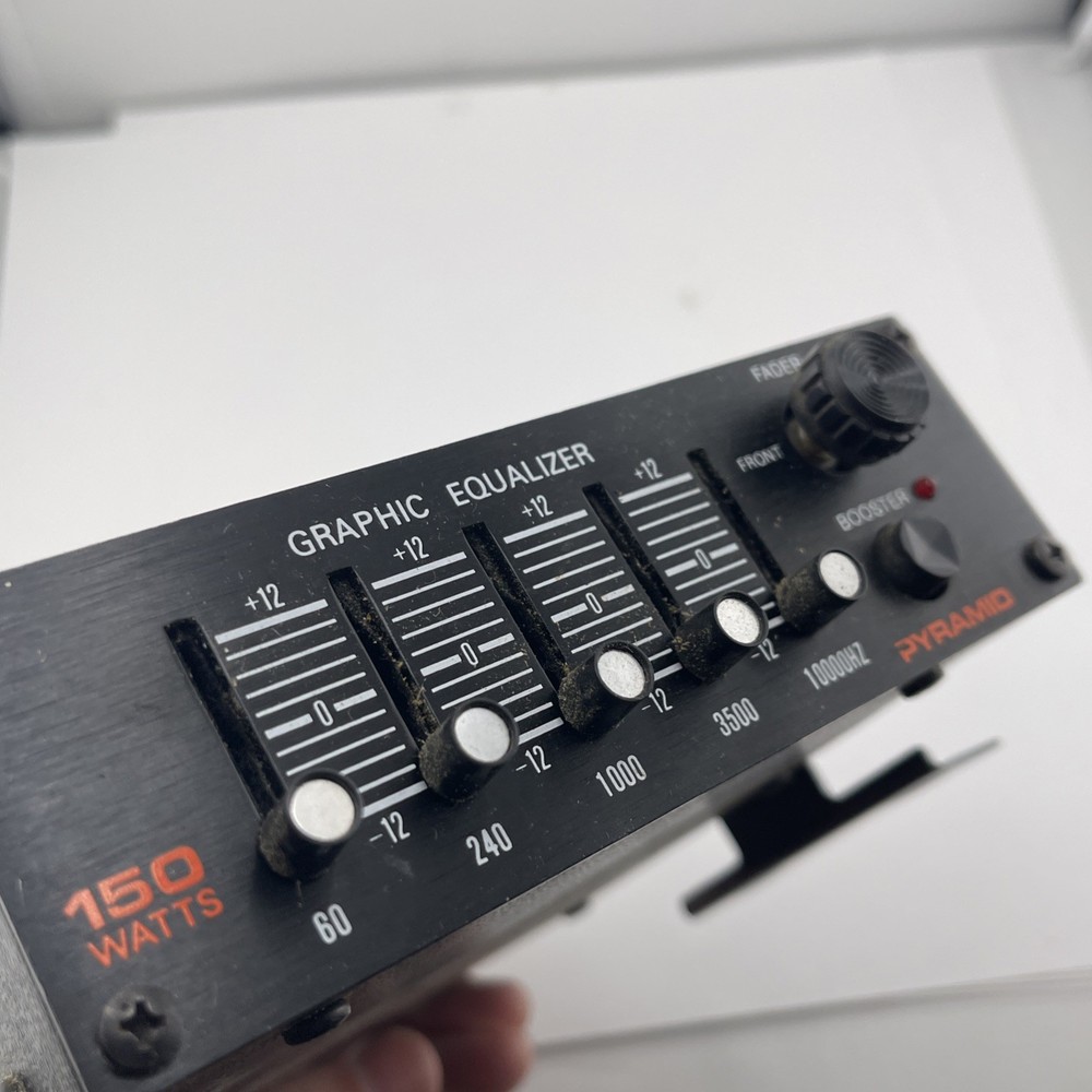 pyramid graphic equalizer Se201-vl - 150 Watts Untested