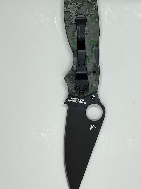 Spyderco Paramilitary 2 Jungle CPM-M4 pocket knife