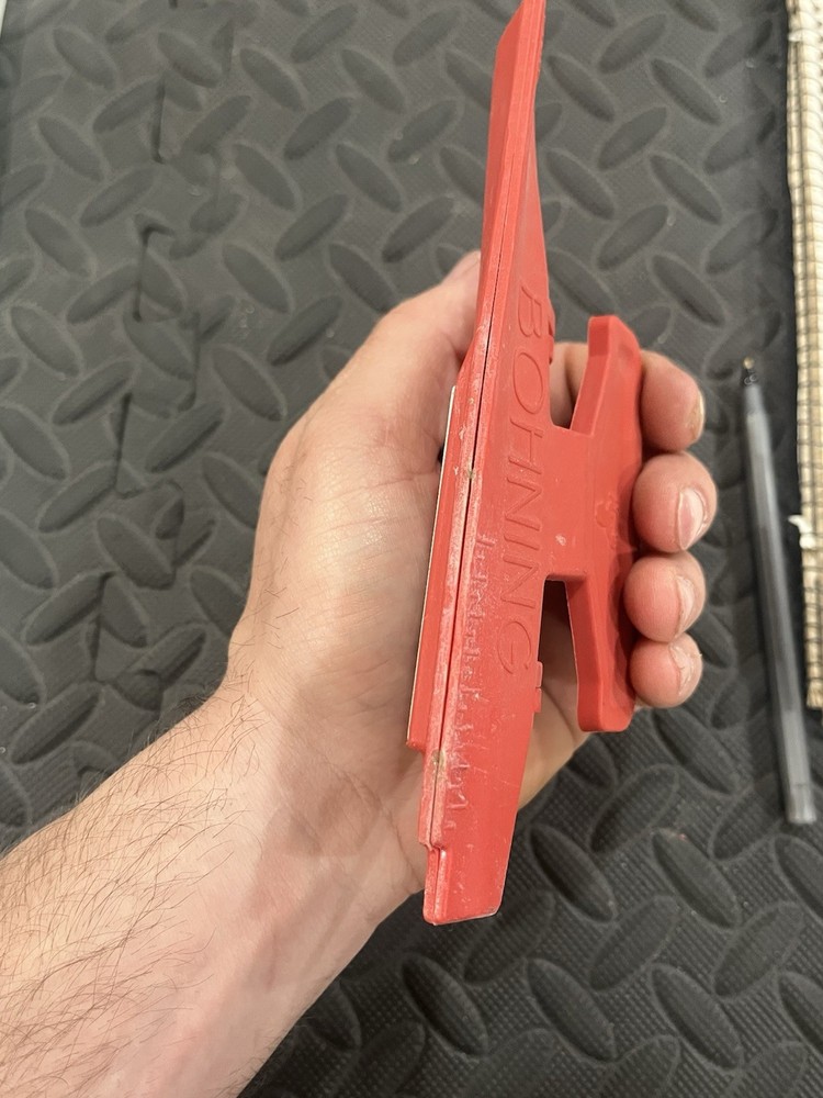Bohning Fletching Clamp Archery Tool Red