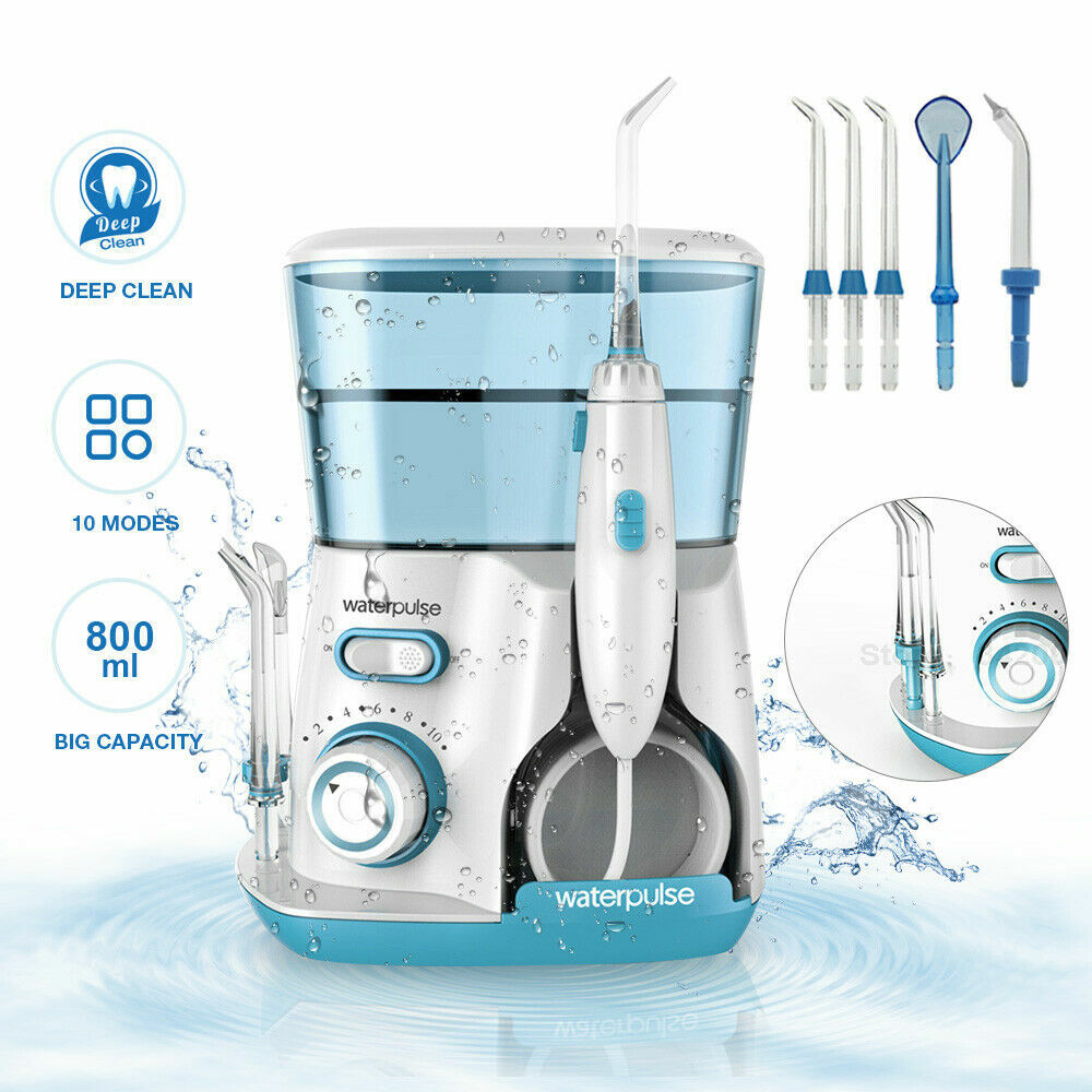 Electric Water Flosser Jet Portable Oral Irrigator Tooth Cleaner Floss Picks