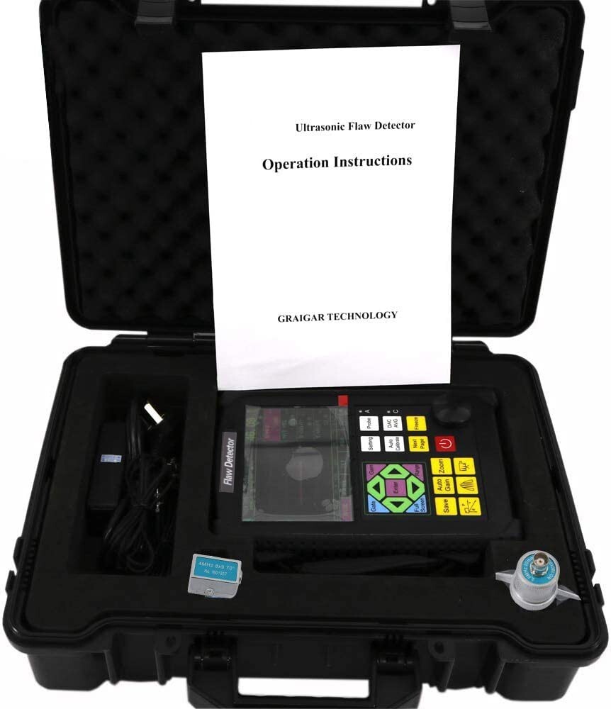 Digital Ultrasonic Flaw Detector with PC Software Reports Can Be Export To Excel