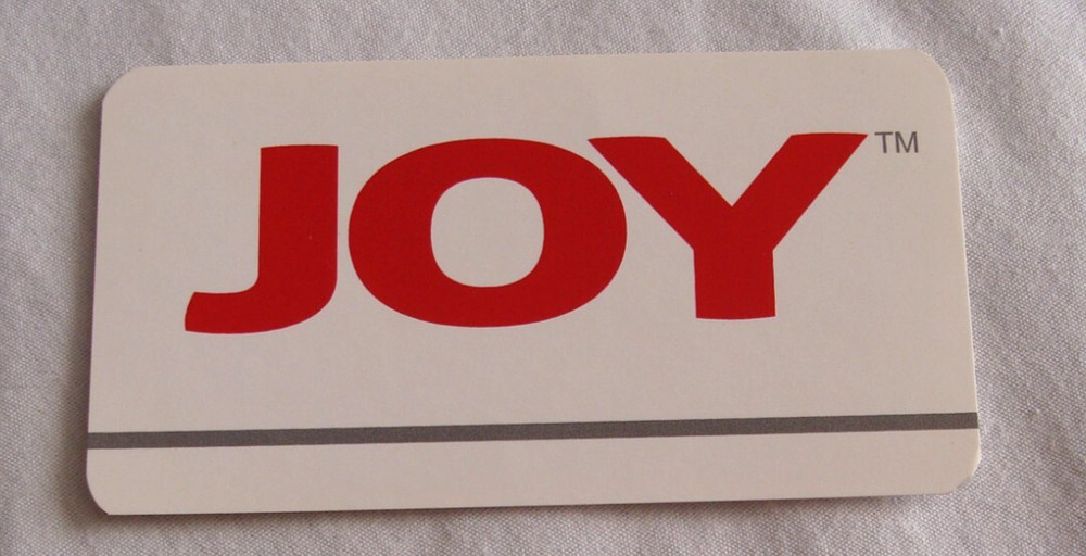Vintage JOY GLOBAL Mining Equipment Sticker